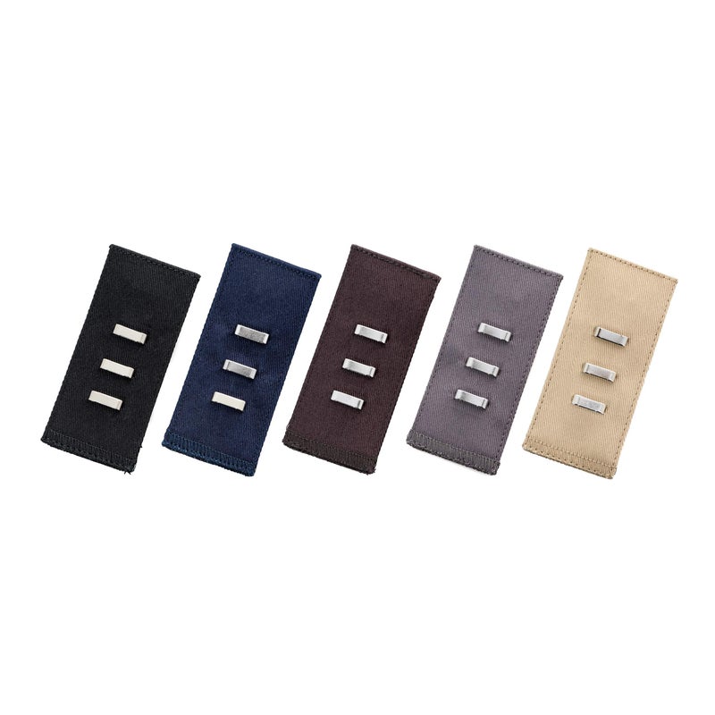 Johnson Smith Johnson & Smith Hook and Loop Pants Extenders Adjustable Waist Extender for Pants | Pack of 5 Colors | Cotton Material - Image 1
